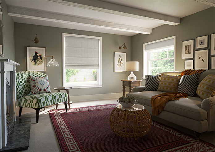 Tarbert, Greige - Roman Blind - Image 6